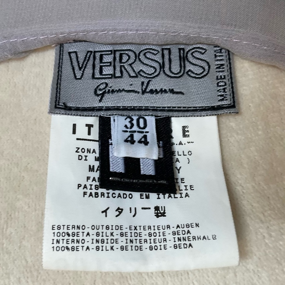 Vintage Versace silk gown